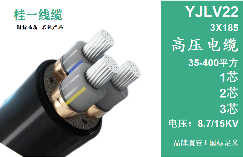 桂林铝芯高压电缆